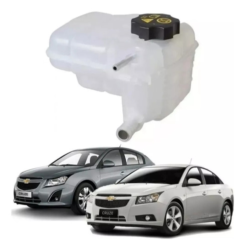 Deposito Bidon Agua Chevrolet Cruze 1.8 16v Todos + Tapa