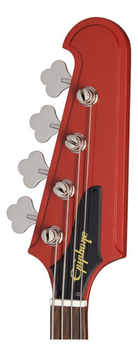 Bajo Electrico EpiPhone Thunderbird 1964 Ember Red Color Rojo