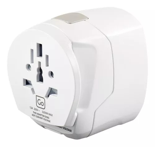 Adaptador enchufe  Hama 223480, Tipo G, 3 pines, Compatible Inglaterra,  Commonwealth y Reino Unido, Blanco