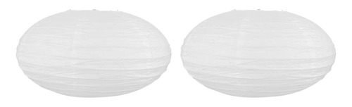 2 Uds Farolillos De Papel Colgantes Decoración 40cmx20cm