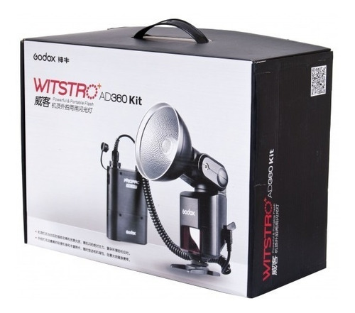 Godox Witstro Ad360 Kit, 360 Watts De Potencia