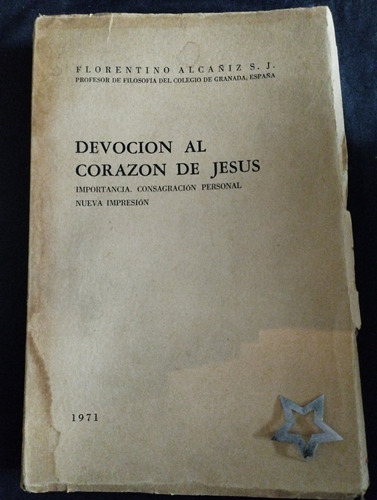 Devoción Al Corazón De Jesús  Florentino Alcañiz Libro 