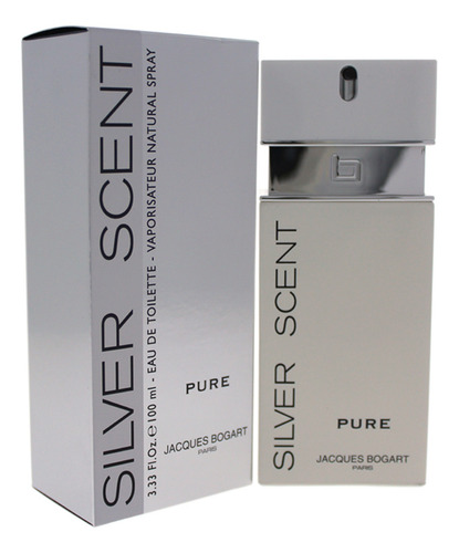 Silver Scent Pure De Jacques Bogart Para Hombre, 33 Onzas, E