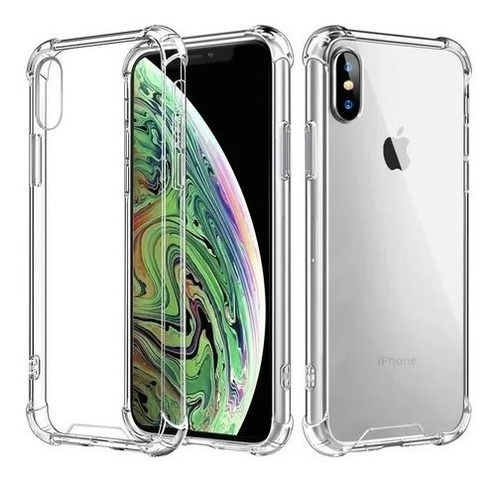 Funda Tpu Reforzada Antigolpe iPhone 6 7 8 X Xr Xs Max 11 12