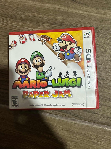 Mario & Luigi Paper Jam Nintendo 3ds Original Raro 2ds Xl