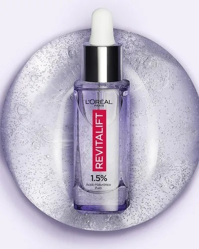 Sérum Serum Ácido Hialurónico L'Oréal Paris Revitalift día/noche para todo tipo de piel de 30mL