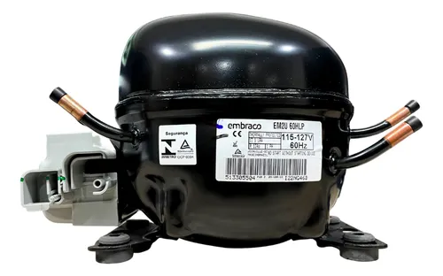 comprar Compressor Embraco 1u002F5 R134 127v Em2u60hlp + Rele Protet Cap