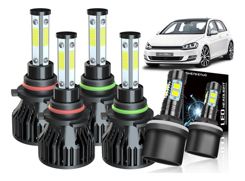 9005 9006 880 Kit De Focos Led Para Chevy Impala 2000-2005