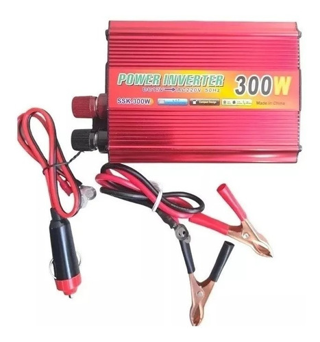 Inversor Voltaje Corriente 12v A 220v Auto Portatil 300w 