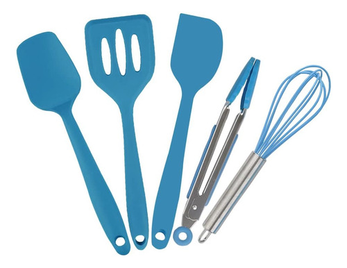 Mini Utensilios De Cocina Silicona - Juego De 5 Piezas