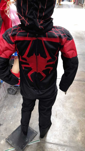 Imagen 3 de 4 de Miles Morales Spiderman Disfraz