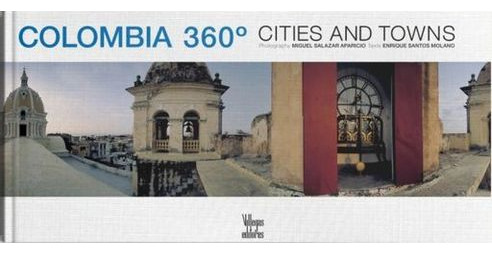 Libro Colombia 360 Ciudades Y Pueblos Tapa Español