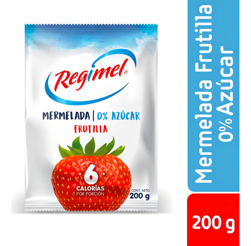 Mermelada Regimel Frutilla Bolsa 200 G