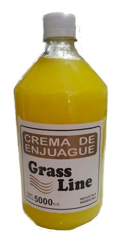 Imagen 2 de 2 de Acondicionador/crema De Enjuague Grass Line Keratina X 1l