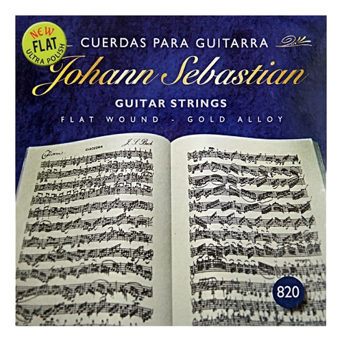 Encordado Medina Artigas Johann Sebastian 820 Clasica Flat