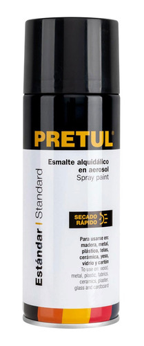 Pintura En Aerosol Varios Colores Bote Esbelto 400 Ml Pretul