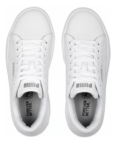Zapatillas Puma Smash Platform V3 390758-01 Blanco 38