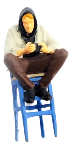 Conjunto De Figuras De Hombres En Miniatura Para Azul