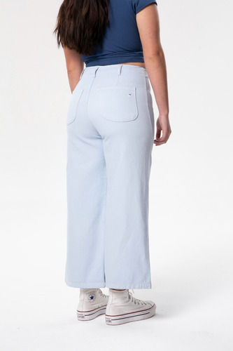 Jean Buddies Sailor, Cintura Con Pinzas Y Vartera Abotonada