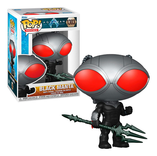 Funko Pop Movies Dc - Black Manta Con Trident