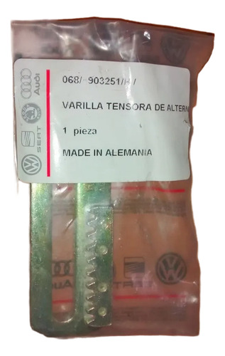 Vw Gol Ab9 1.6 Diesel Varilla Tensora De Alternador Nueva
