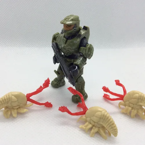 Halo Mega Construx Master Chief Vs Flood Original Unico | Meses sin interés