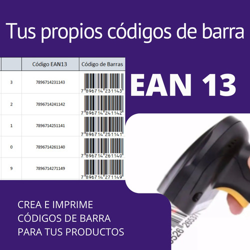 Generador De Código De Barras Ean13