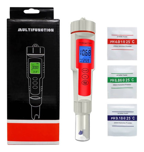 Medidor Digital 4 En 1 Tds/ph/ec/temperatura