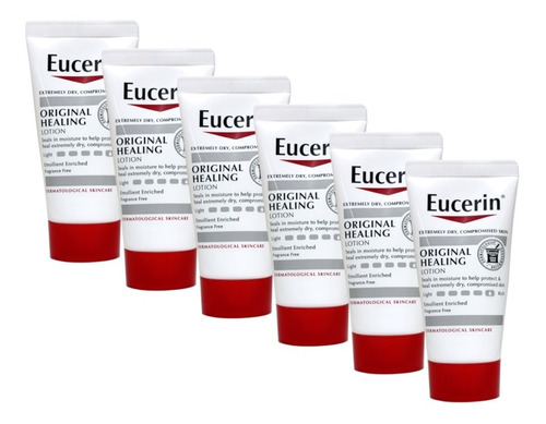 Eucerin Original Healing Cream 6pz De 5g Total 30g