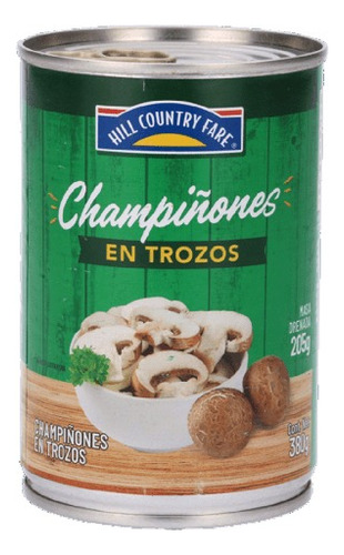 Champiñones En Trosos Hill Country Fare 380gr Netos