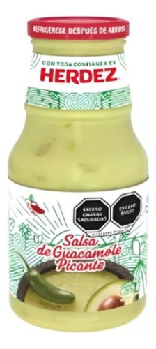 Salsa Herdez De Guacamole Picante Cont. 635 Gr (pack 2)