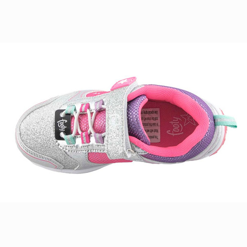 Imagen 4 de 4 de Zapatillas Footy Gorgi Blanco Niña Rcmdr