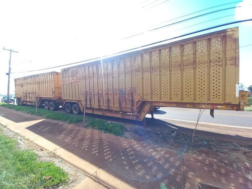 Carreta Rodotrem Cana Picada 2008 Tombo Esquerdo 12,5 C/pneu