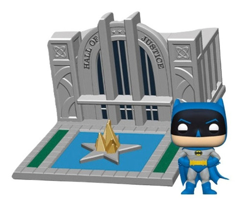 Imagen 1 de 2 de Funko Town: Batman With The Hall Of Justice (años 80)