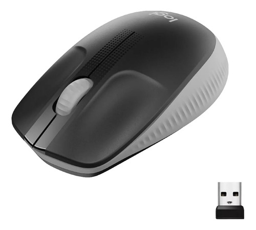 Mouse Logitech M190 Inalambrico Original Wireless Gris