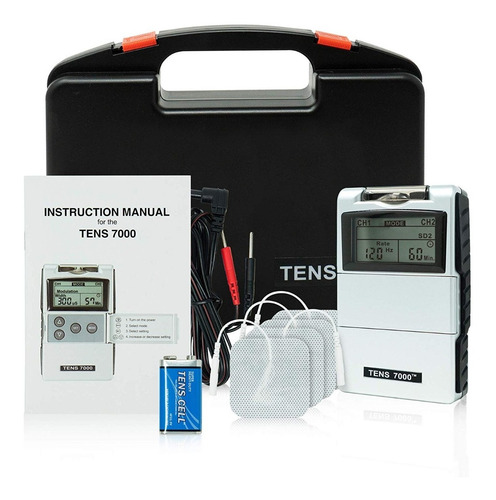 Imagen 2 de 4 de Tens 7000 / Digital 2nd Edition - Electroterapia Portátil