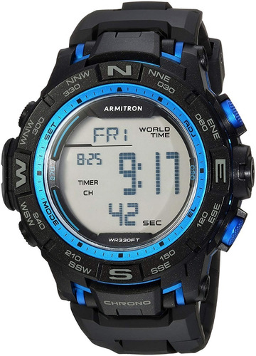 Armitron Pro Sport 40/8410bbk, Reloj Caballero Deportivo