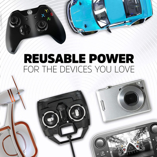 Imagen 3 de 9 de Pilas Recargables Energizer Aaa 700 Mah Blister 2 Unidades