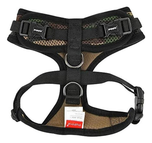 Puppia Auténtico Arnés Puppia Ritefit Con Cuello Ajustable,