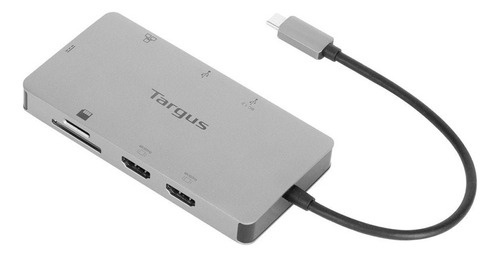 Docking Station Targus Dock423tt Usb-c Doble Hdmi 4k Plata