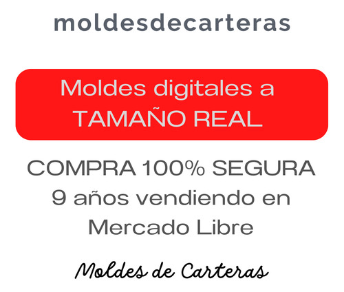 Moldes De Carteras Megapack 2 Cartucheras 3 Moldes Pdf Unico