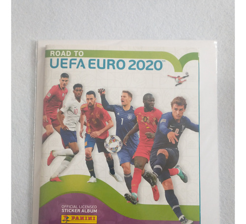 Album Road To Euro 2020+envelope Ed.england Panini 