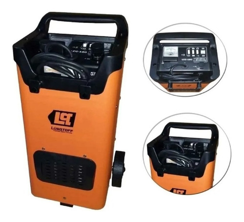 Imagen 3 de 6 de Cargador Arrancador Baterias 12v A 24v Auto Camión Lusqtoff