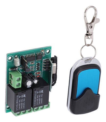 Kit De Control Remoto Inalámbrico Con Relé, Dc12v, 75 Pies,