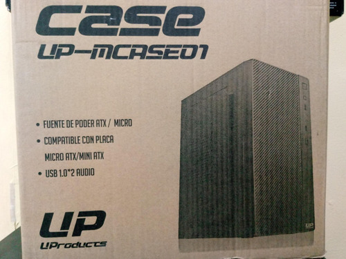  Case Para Pc Slim C/fuente De Poder 550 Modelo Up-mcase01