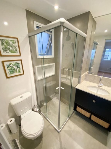 Imagem 13 de 21 de Lindo Apartamento, Com 96m2, 2 Dormitorios Sendo 2 Suites, 2 Vagas De Garagem. Cozinha Americana, Armarios Planejados, Ampla Varanda. Com Tudo De Mais - Ap16788
