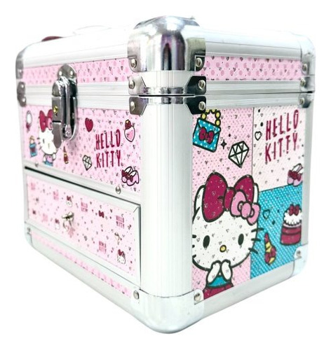 Joyero Hello Kitty Con Espejo Led Sanrrio