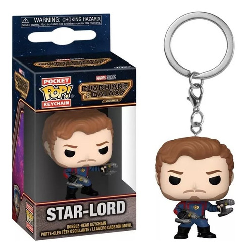 Llavero Pocket Pop: Guardianes De La Galaxia Star-lord 2