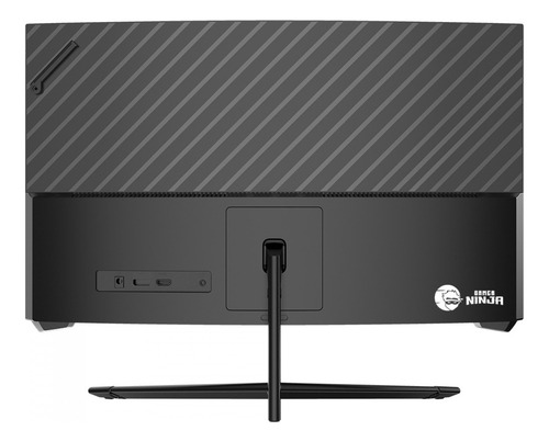 Monitor Gamer Ninja , 23.6 Pol, Curvo, Full Hd, 1ms, 180hz Cor Preto 127/220v