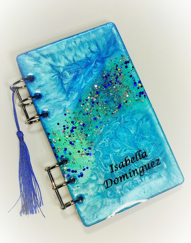 Resina Epoxica Agenda Llavero Bolígrafo Taza Combo